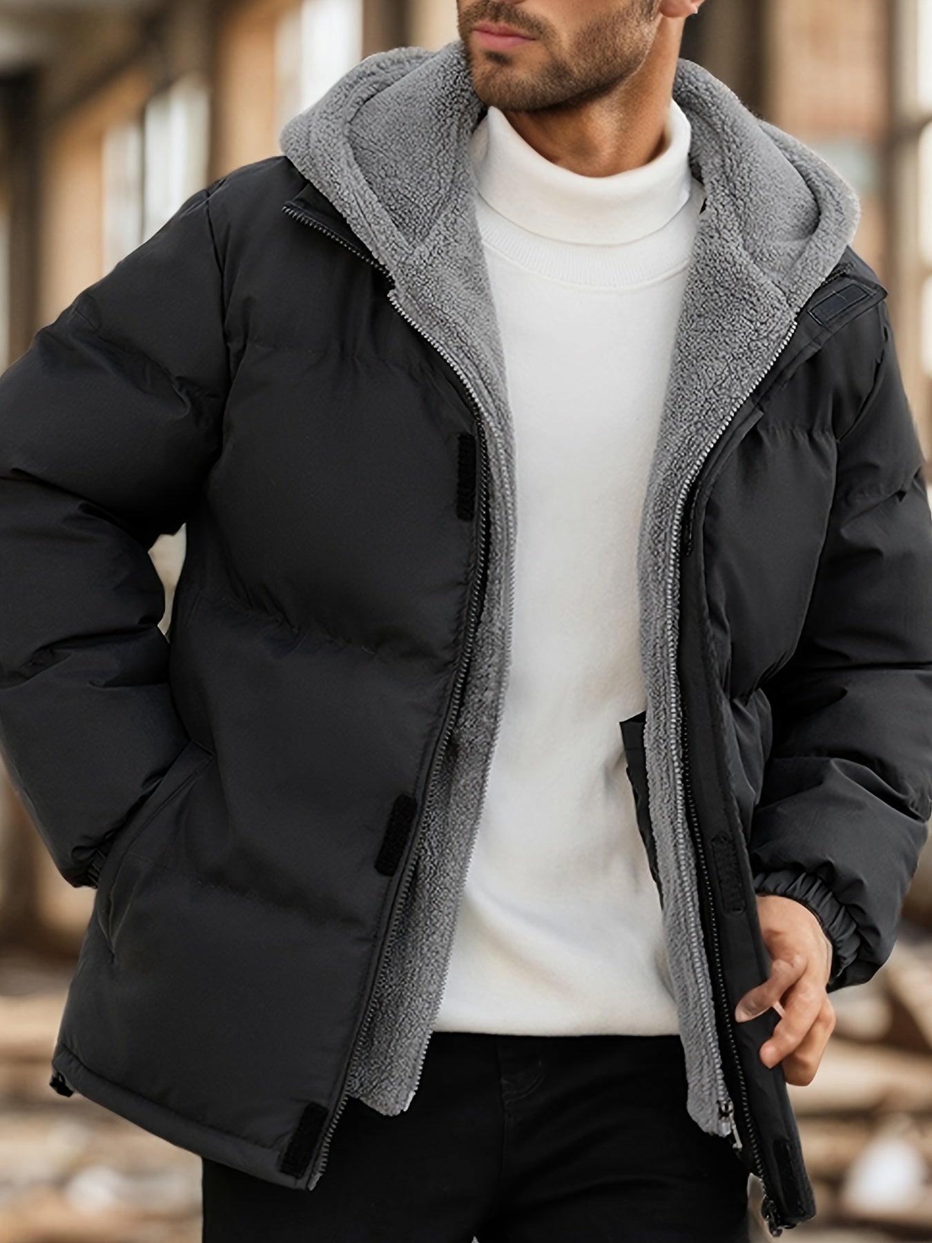 WW | Stylish Padded Winter Jacket for Men - Ideal for Winter