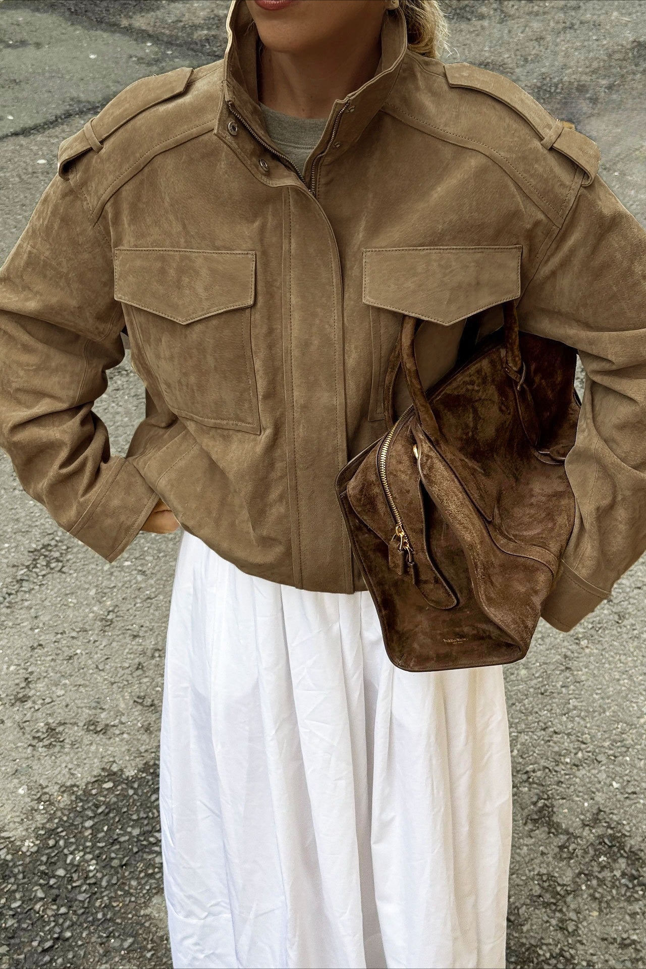 WW | Look Strukturierten Jacke