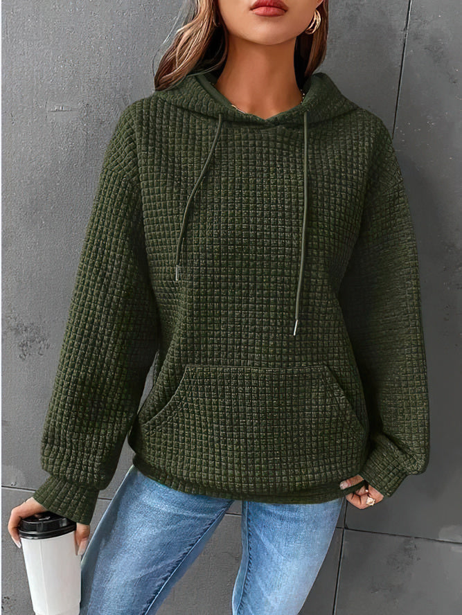 WW |  Army-Pullover Hoodie mit Kapuze für Damen - Perfekt für den Alltag