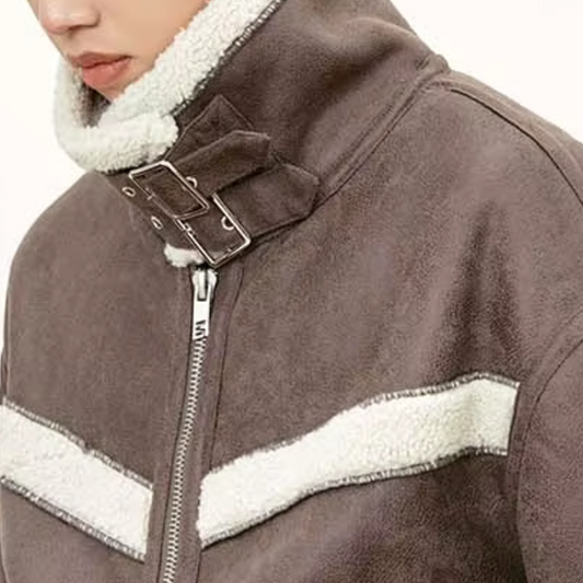 WW | Herrenjacke in Schwarz und Braun
