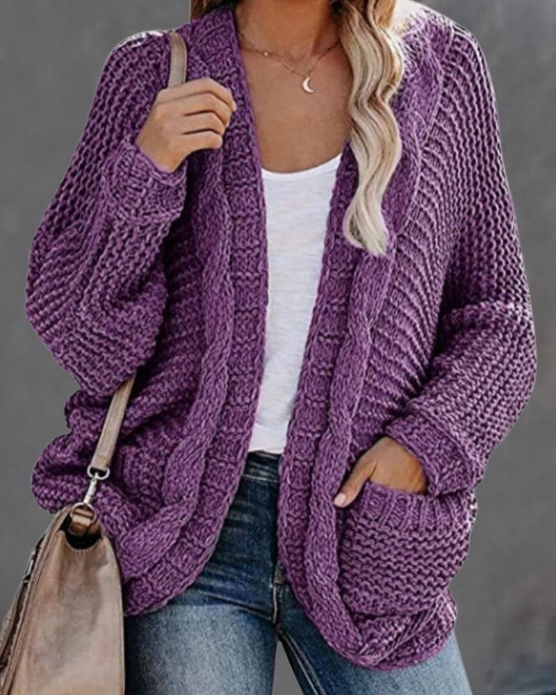 WW | Warmer Und Weicher Strickjacke