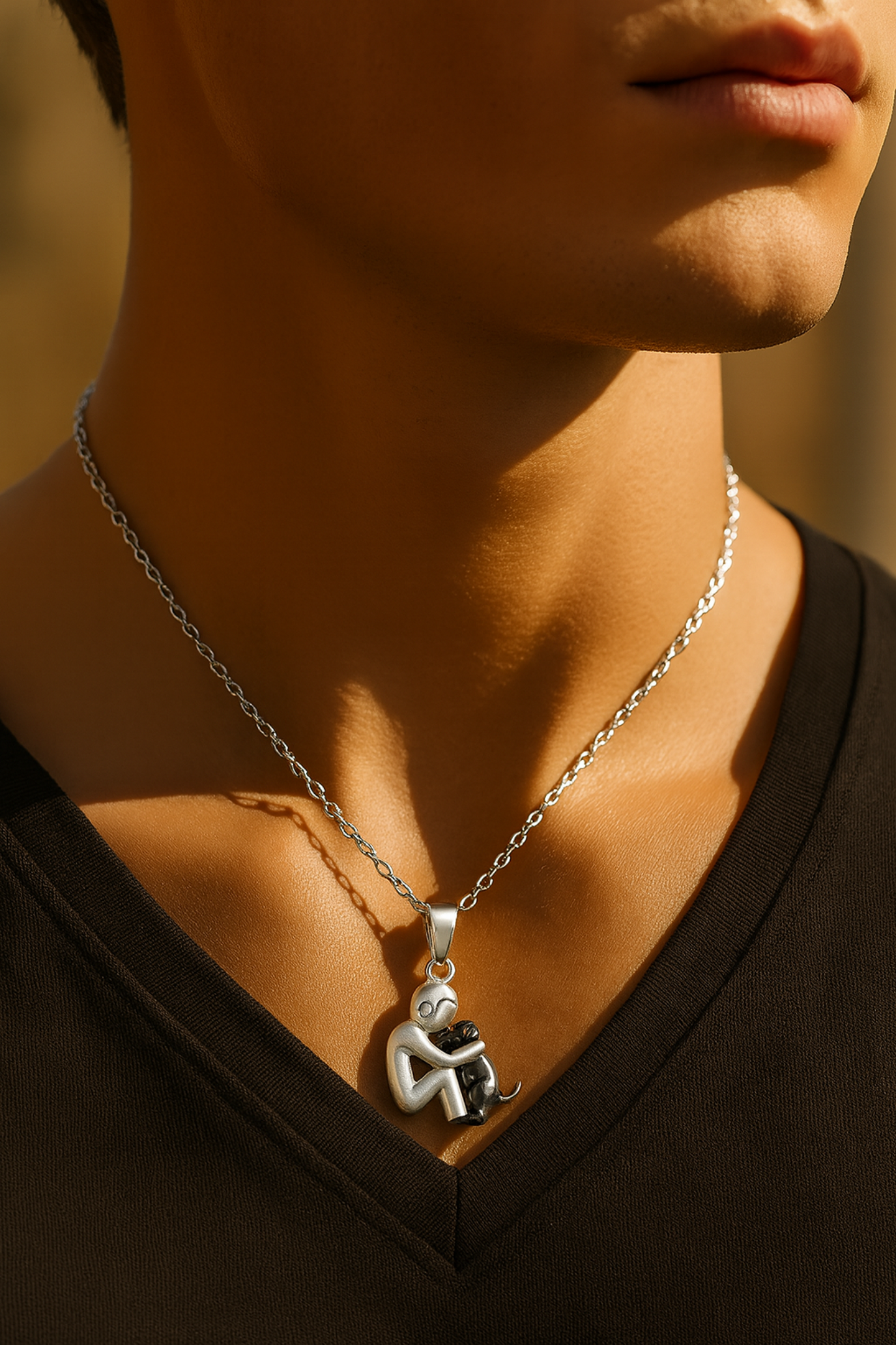 Xian | Hug Pendant Necklace