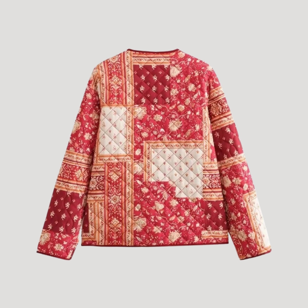 WW | Women's Lightweight Summer Quilted Jacket – Printed Boho Style