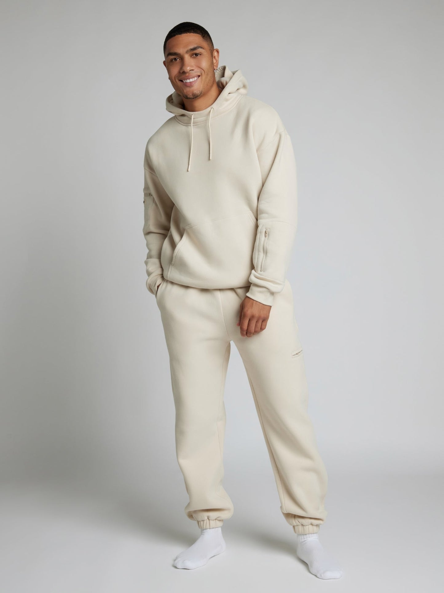 WW | Cozy travel hoodie with airplane mode graphic