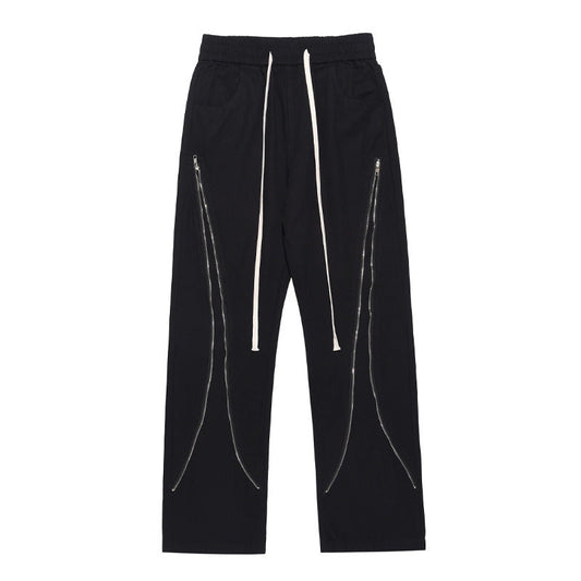 WW | Leisure trousers with long zips