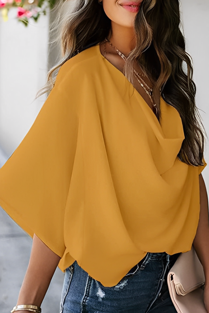 WW | Casual Chiffon Summer Blouse