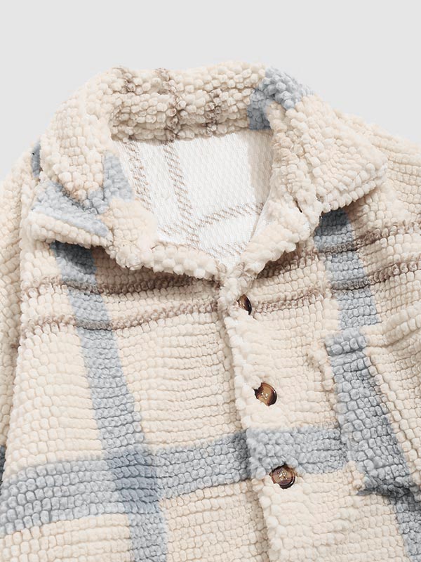 WW | Casual, Warm, Fluffy Fleece Jacket for Men