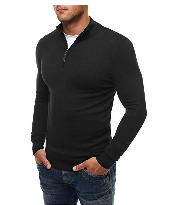 WW | Herren Rollkragenpullover mit Reißverschluss