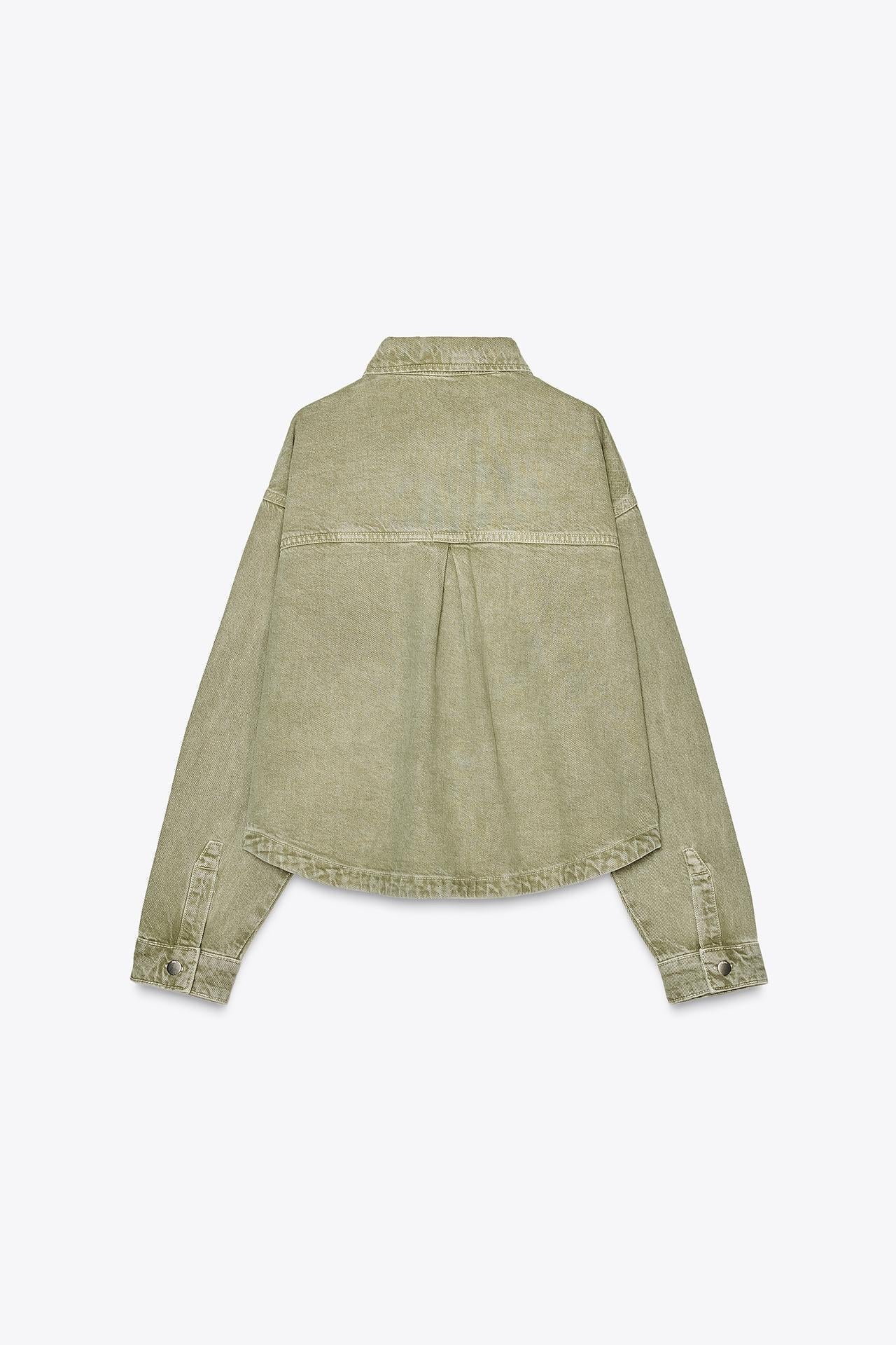 WW | Classic khaki denim jacket for everyday style