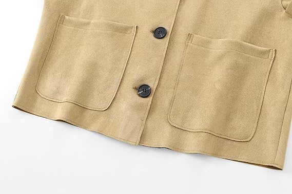 WW | Cropped Blazer Jacket with Long Sleeves and Elegant Tailored Fit