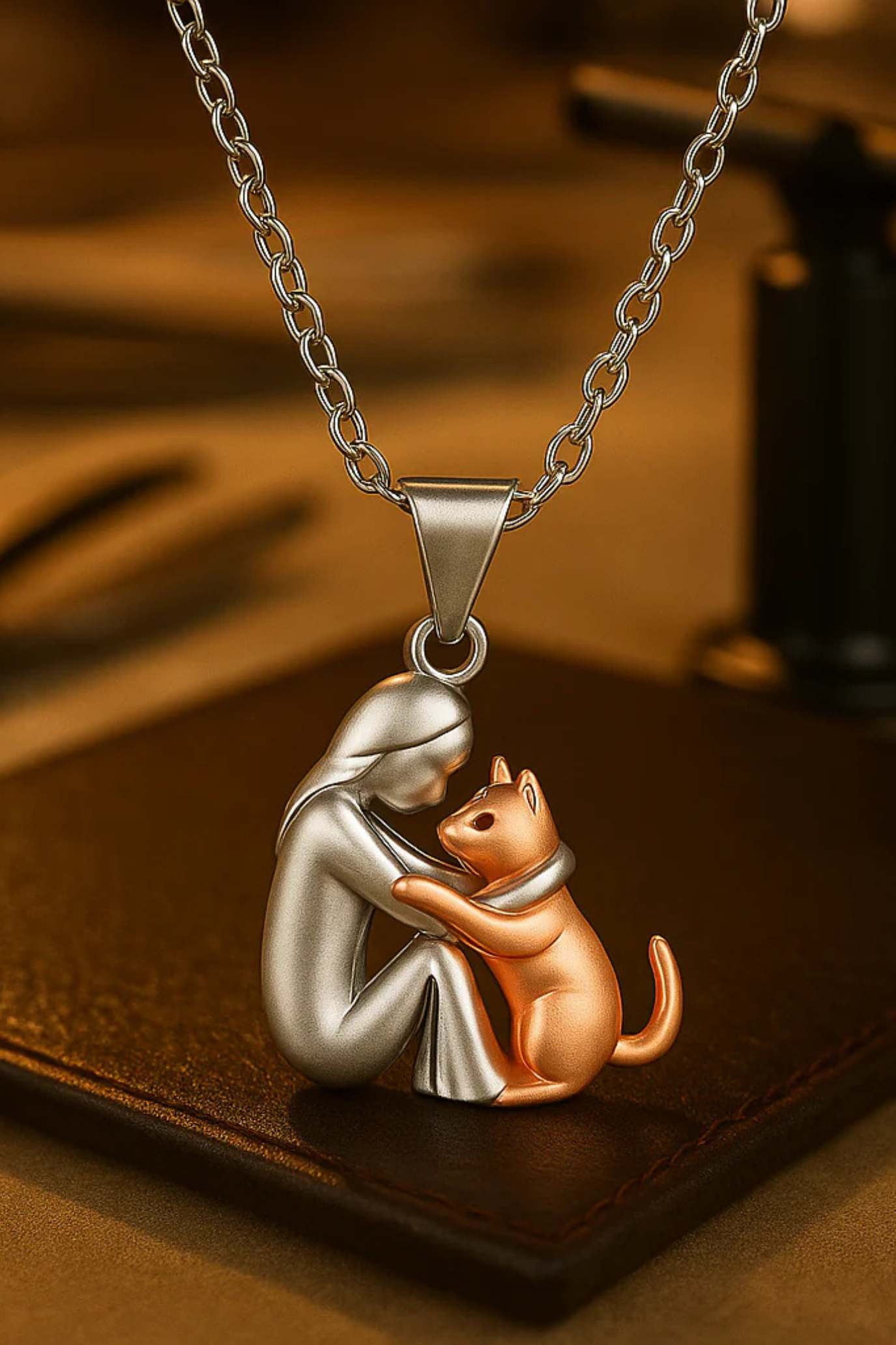 Xian | Hug Pendant Necklace