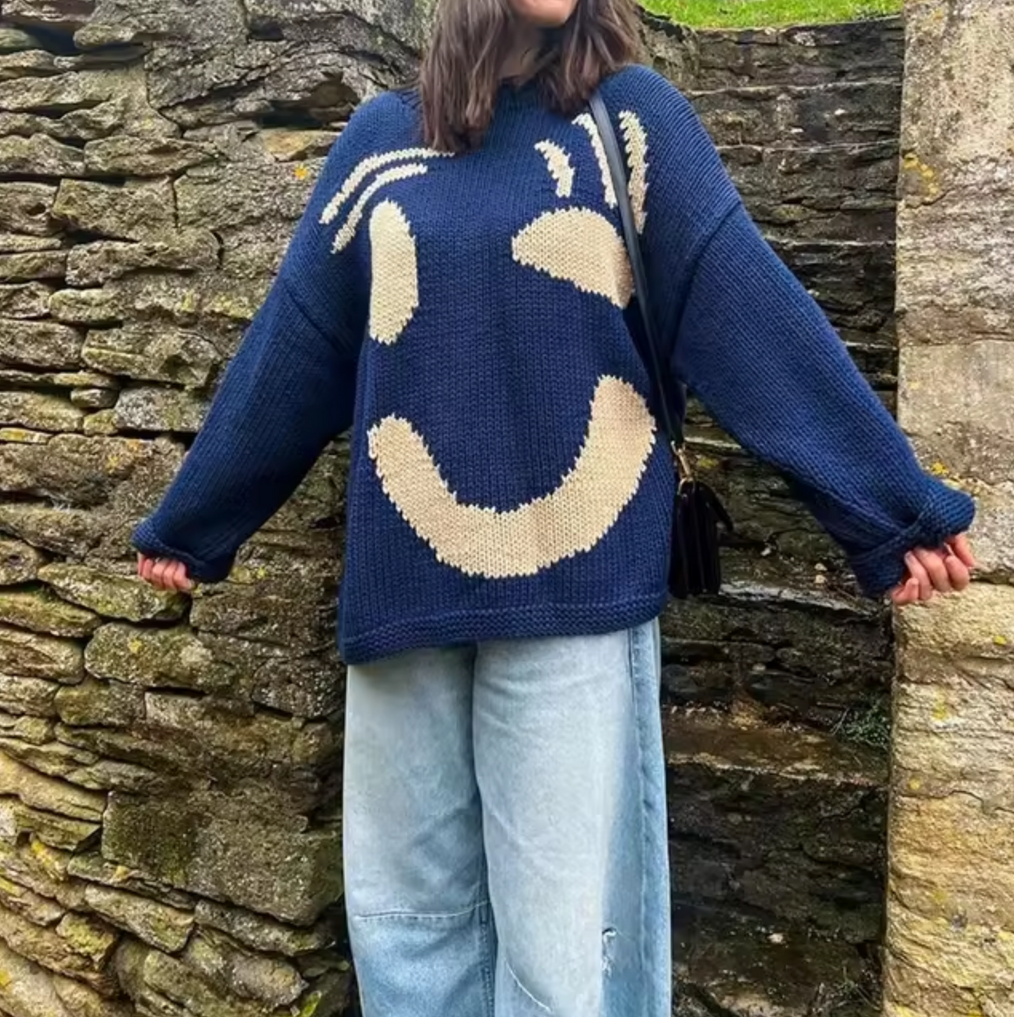 WW | Cosy oversized cotton knit jumper