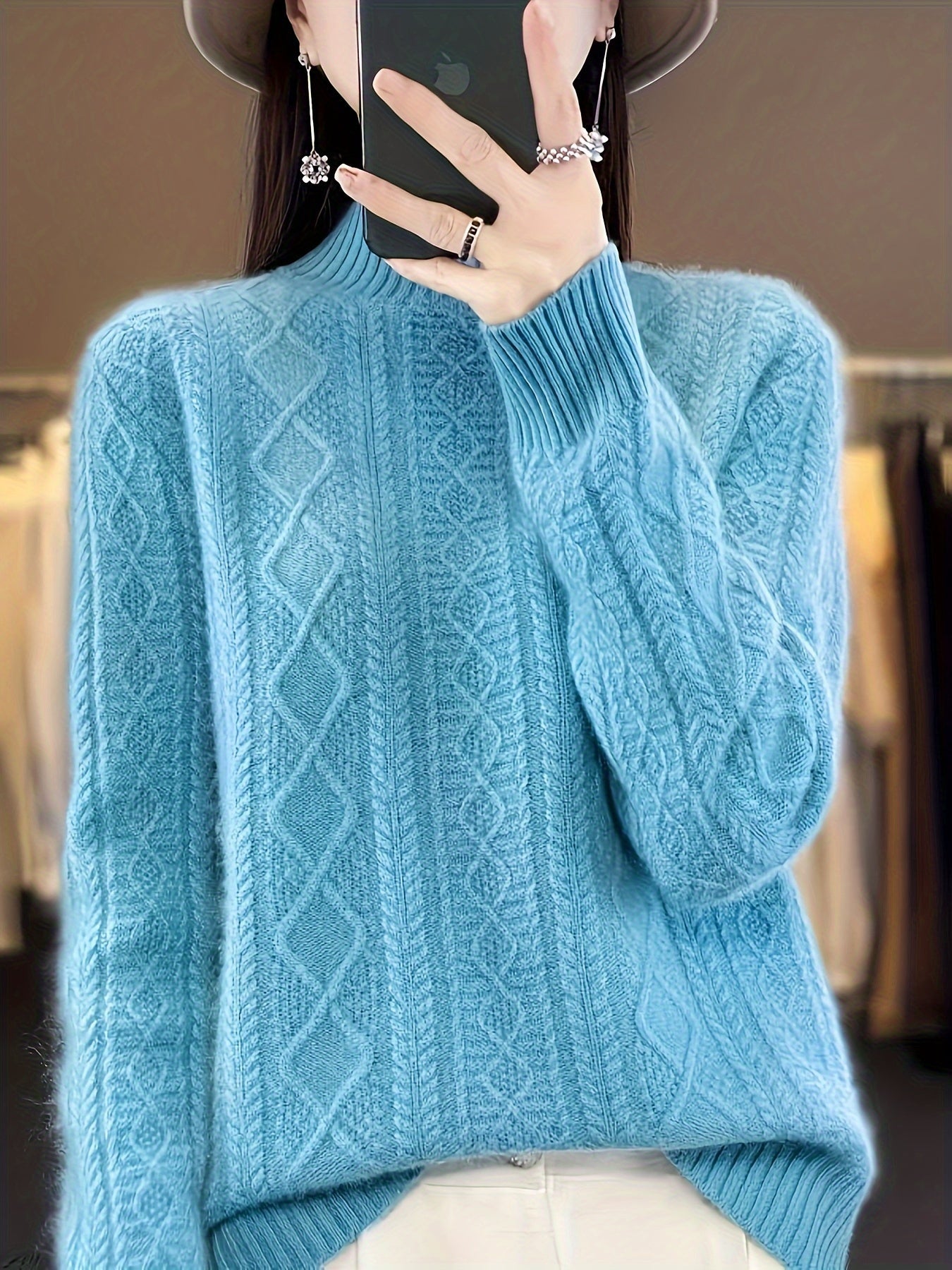 WW | Comfortable knitted wool sweater