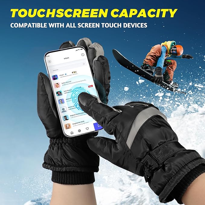 WW | Thermische Fleece Touchscreen-Handschuhe