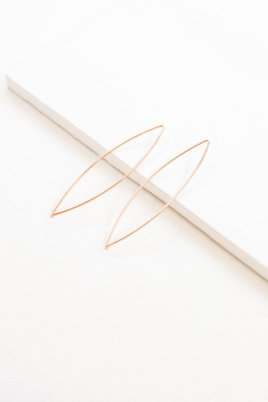 WW | Arc Threader Earrings