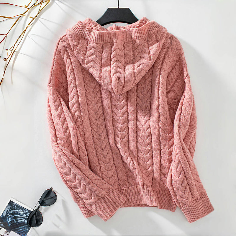WW | Pullover Aus Gedrehtem Strick mit Modernem Look