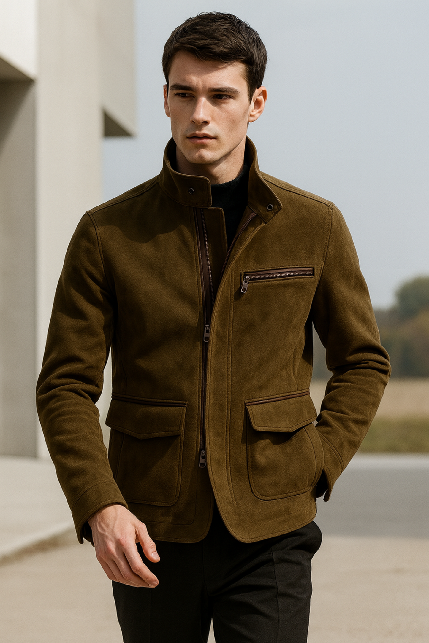 Jared | Suede Jacket