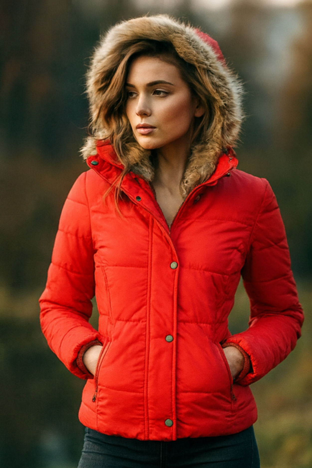 Annabeth | Hooded Puffer Jacket