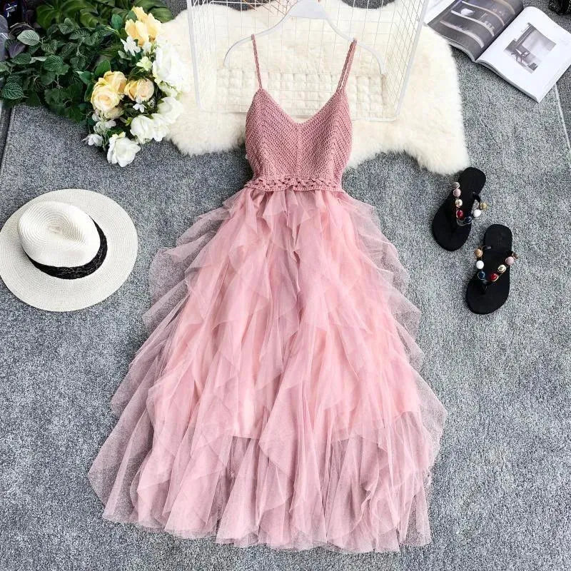 WW | Kleid aus Netzschlaufe