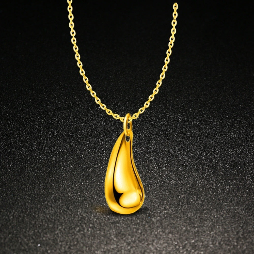 WW | Four-Piece S925 Silver Waterdrop Jewelry Set