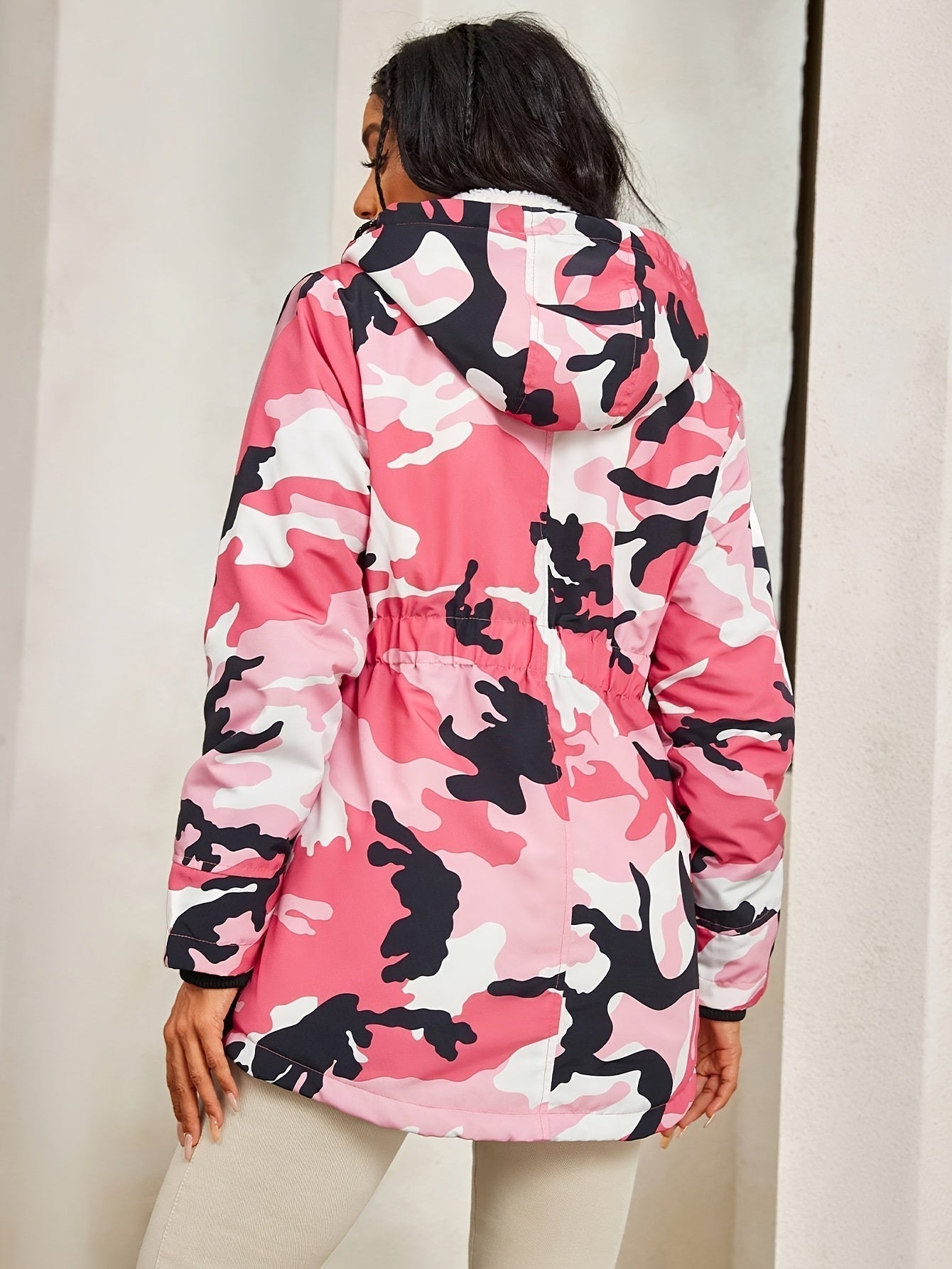 WW | Women's Fleece Parka Winter Jacket with Hood - Perfect for Outdoor Activities