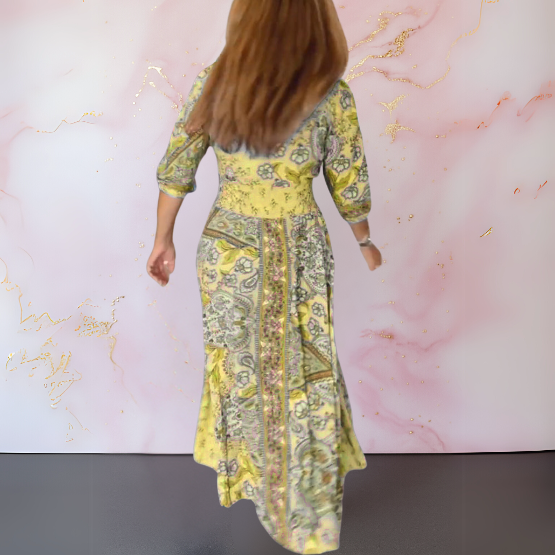 Vaida™ | Elegant V-Neck Summer Dress