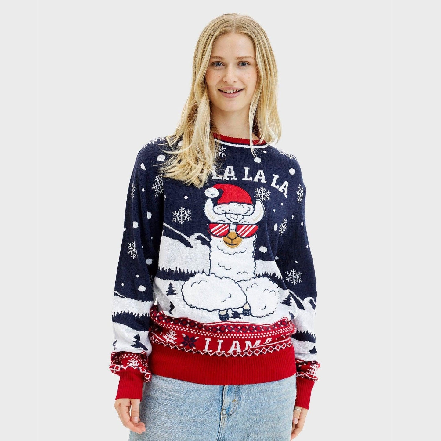 WW | Fa La La La Llama Sweater - Damen
