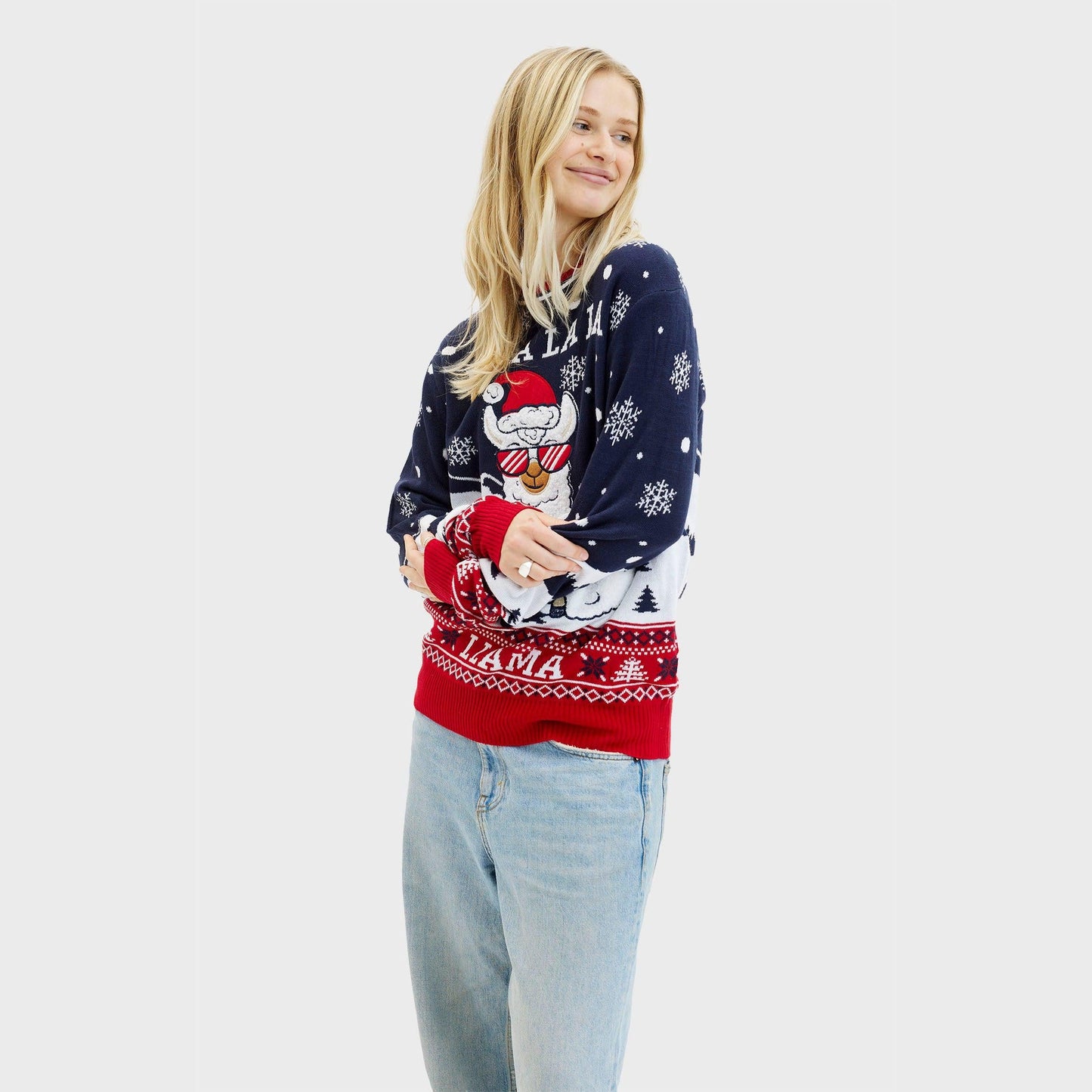 WW | Fa La La La Llama Sweater - Damen