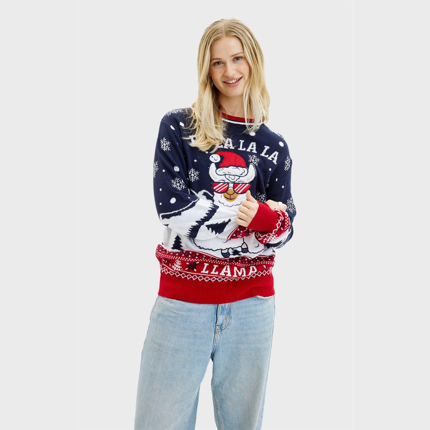 WW | Fa La La La Llama Sweater - Damen