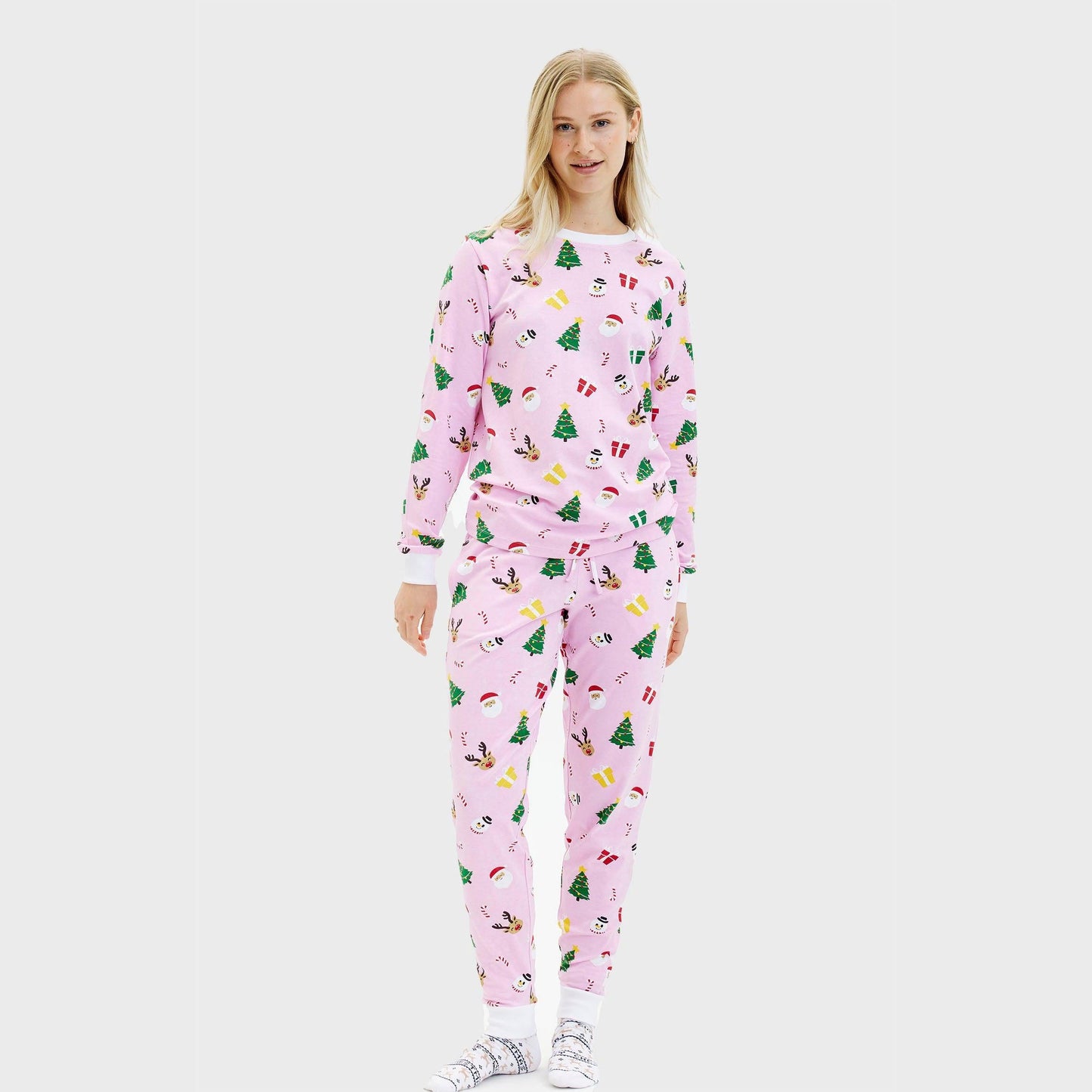 WW | Der Pinkish Weihnachts-Pyjama - Damen