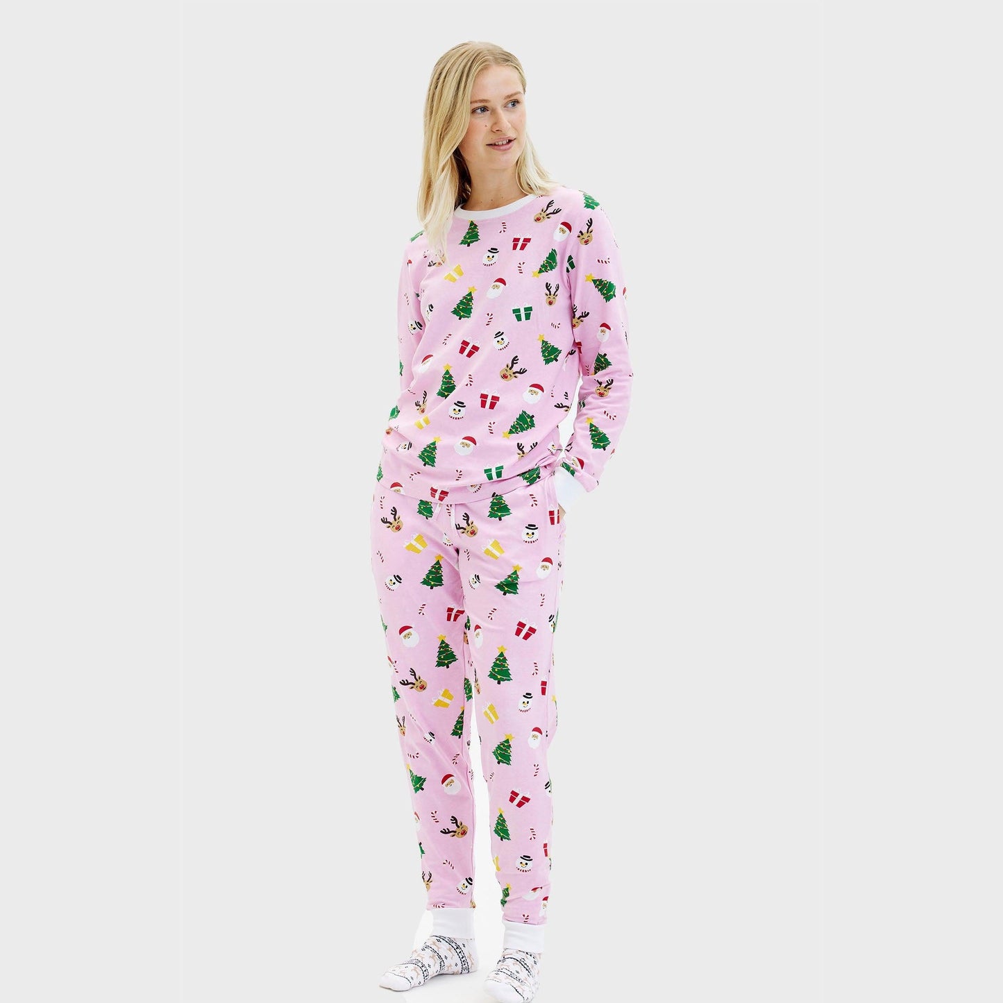 WW | Der Pinkish Weihnachts-Pyjama - Damen