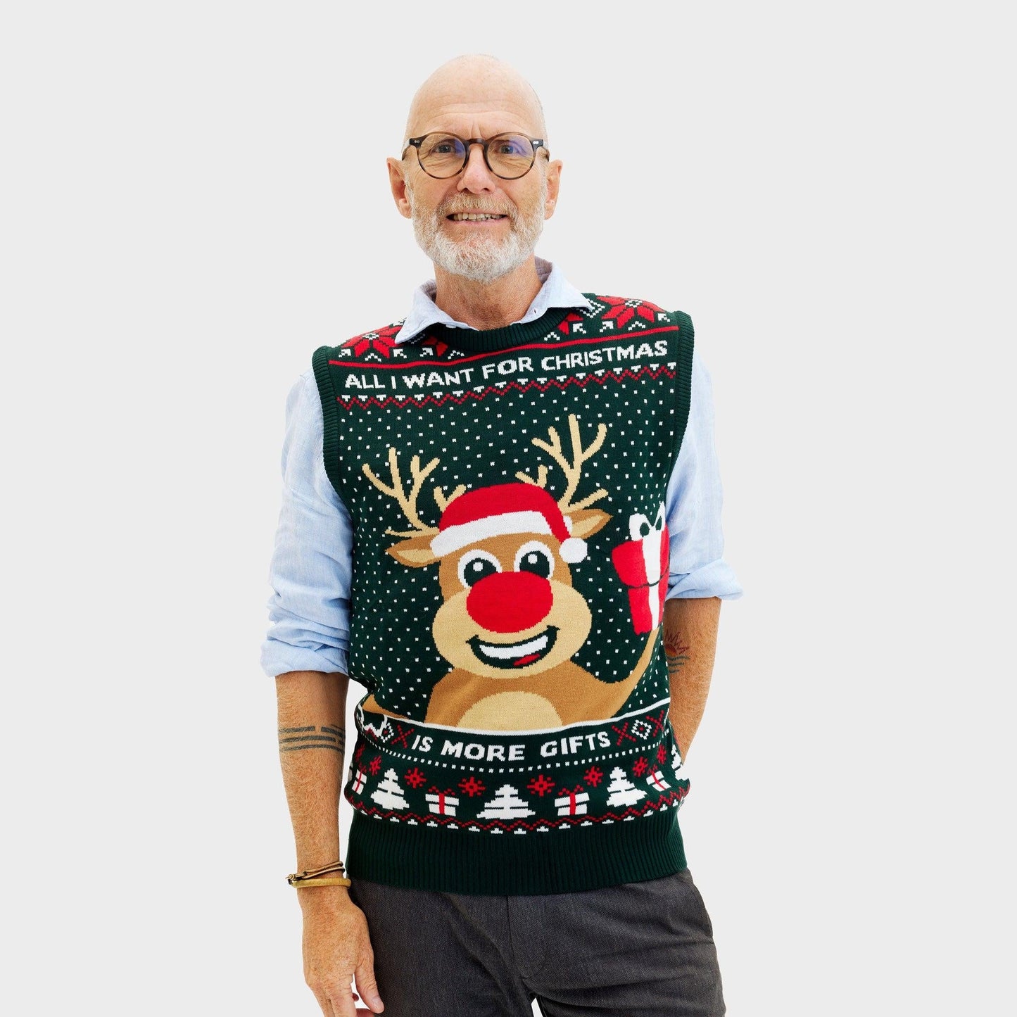 WW | Rudolphs Weihnachtspullover - Herren