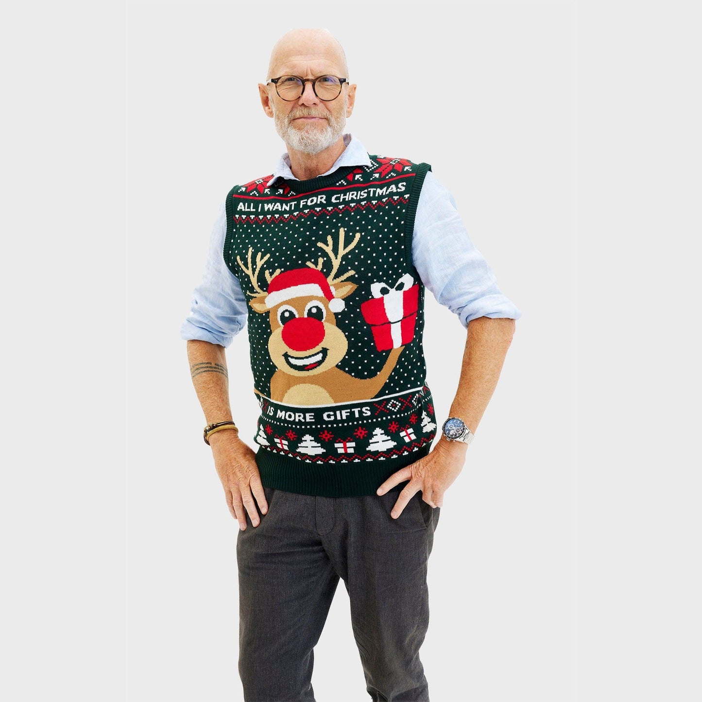 WW | Rudolphs Weihnachtspullover - Herren