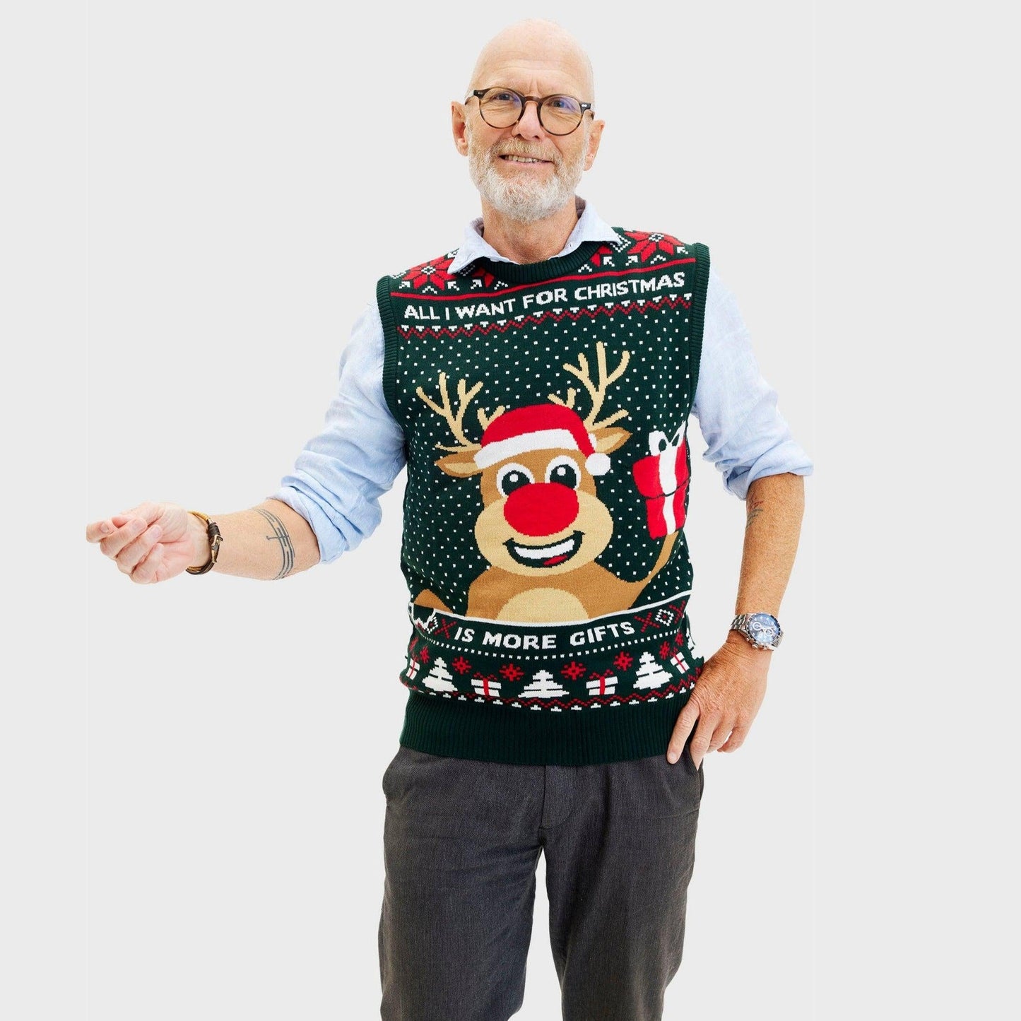 WW | Rudolphs Weihnachtspullover - Herren