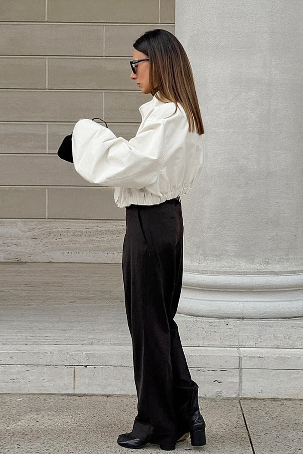 WW | Minimalist Weißer Trenchcoat