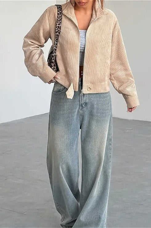 WW | Drop Shoulder Cordjacke