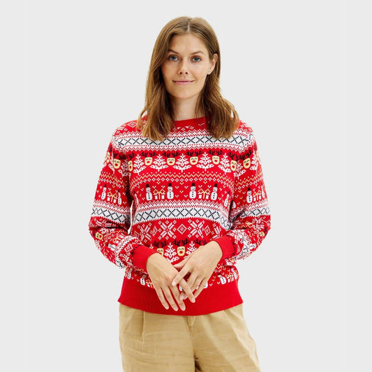 WW | Der Reinstyle Weihnachts-Pullover Wurzel - Damen