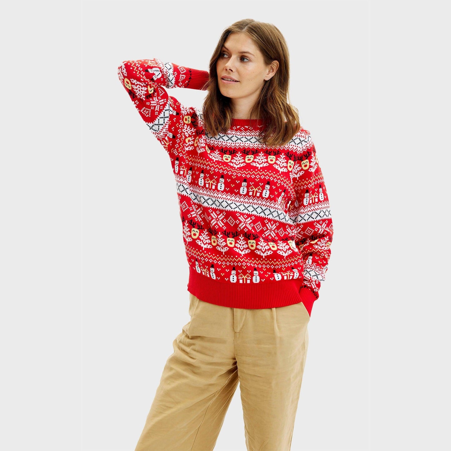 WW | Der Reinstyle Weihnachts-Pullover Wurzel - Damen