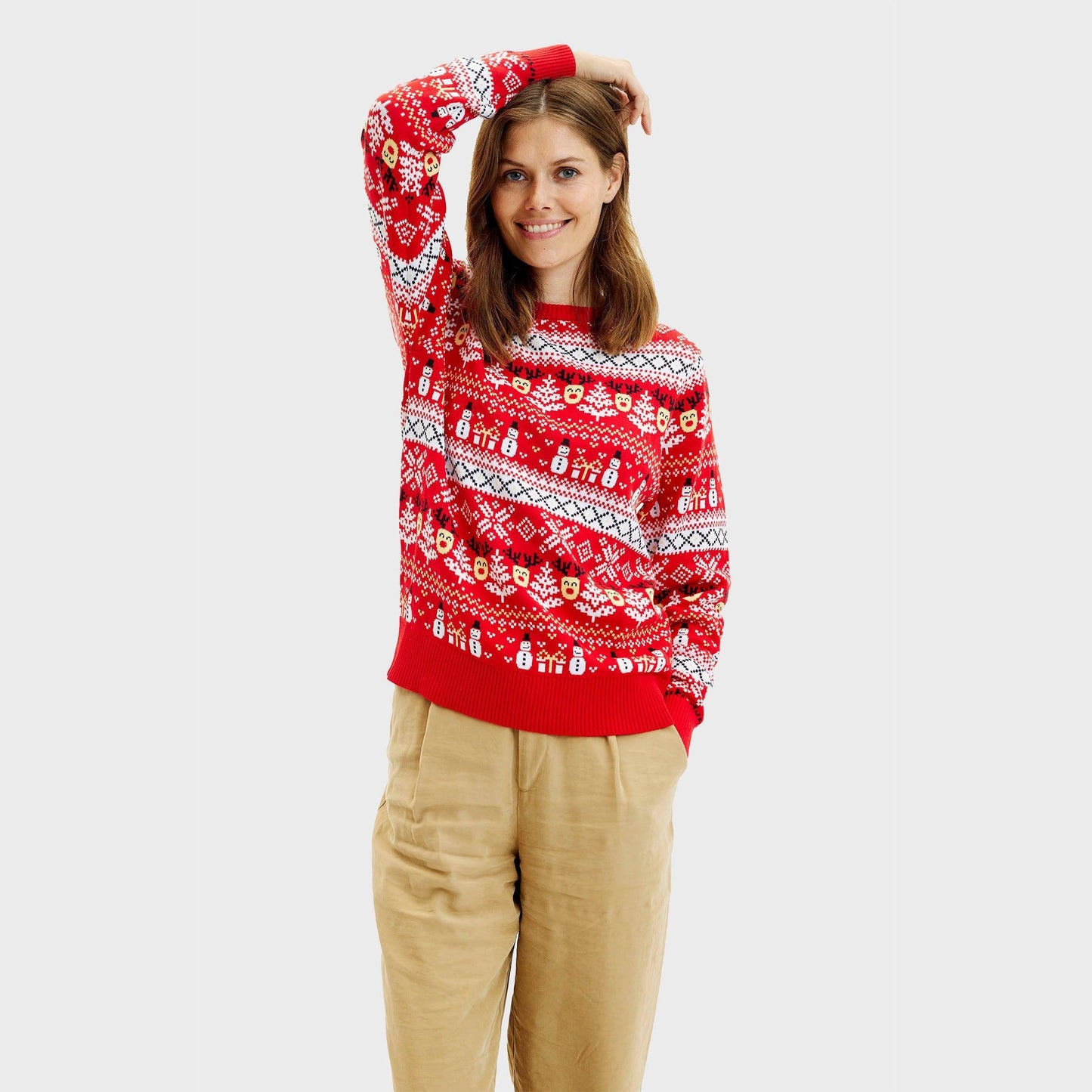 WW | Der Reinstyle Weihnachts-Pullover Wurzel - Damen