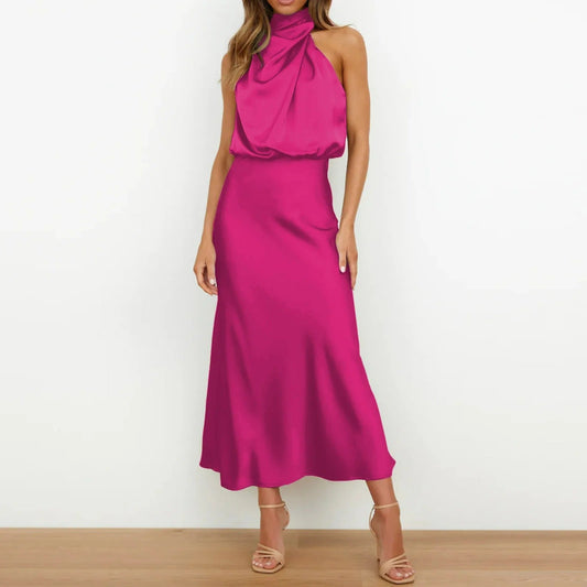 WW | Satin Partykleid