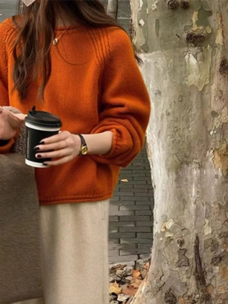 WW | Cozy oversized knit sweater for casual comfort
