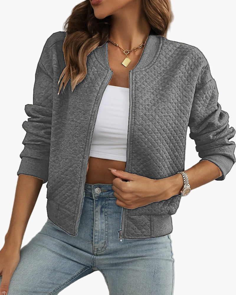 WW | Bomberjacke Stepp-Design Modern Freizeit Übergangsjacke