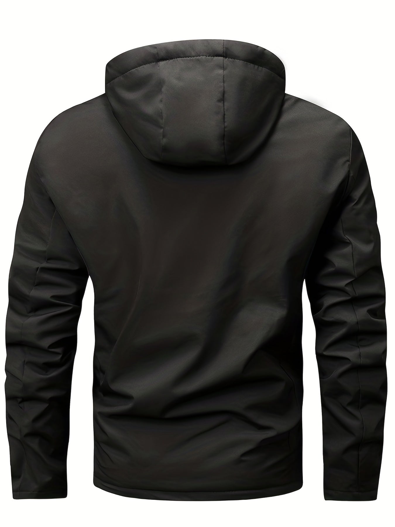 WW | Men's Fleece Hooded Jacket For Outdoor Activities - Perfect for Outdoor Activities