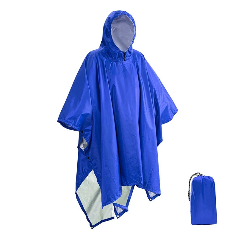 WW | Waterproof Poncho Backpack Cover for Hiking