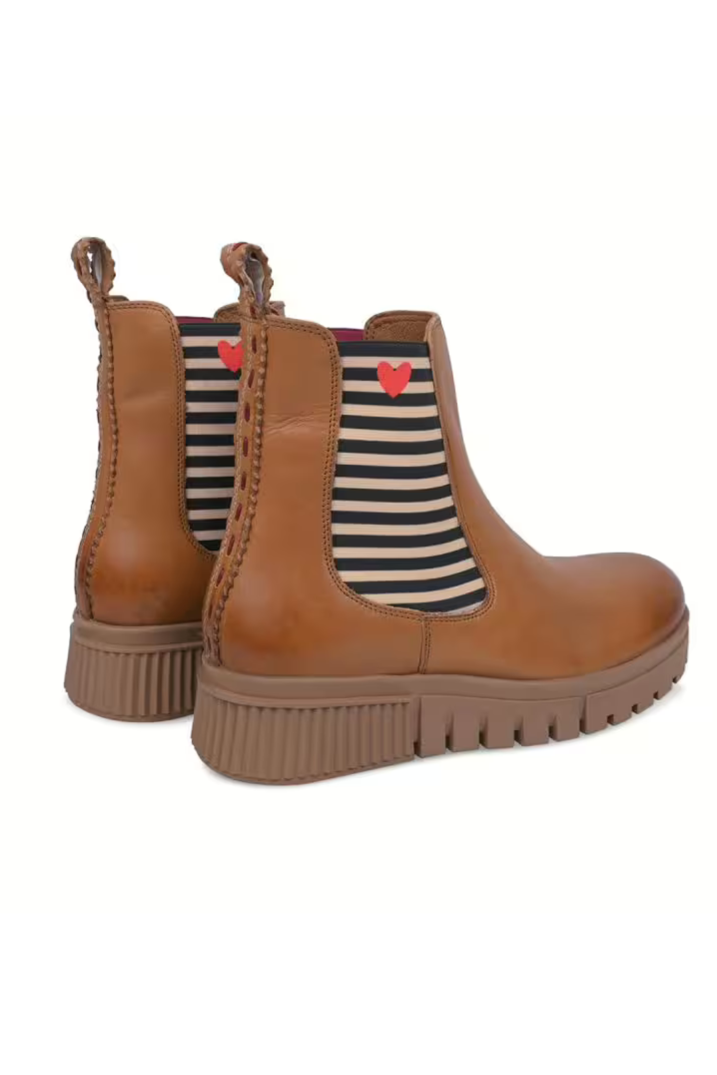 Nelly | Golden Brown Ankle Boot