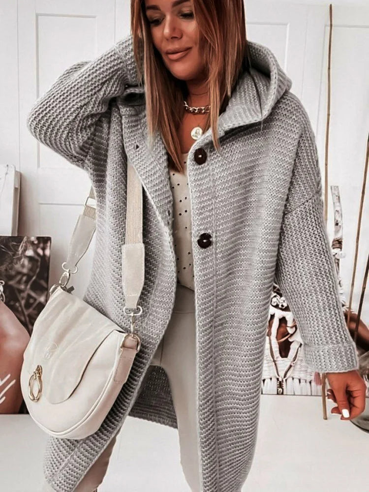 W&W - Ruby - Kuschelige Strickjacke