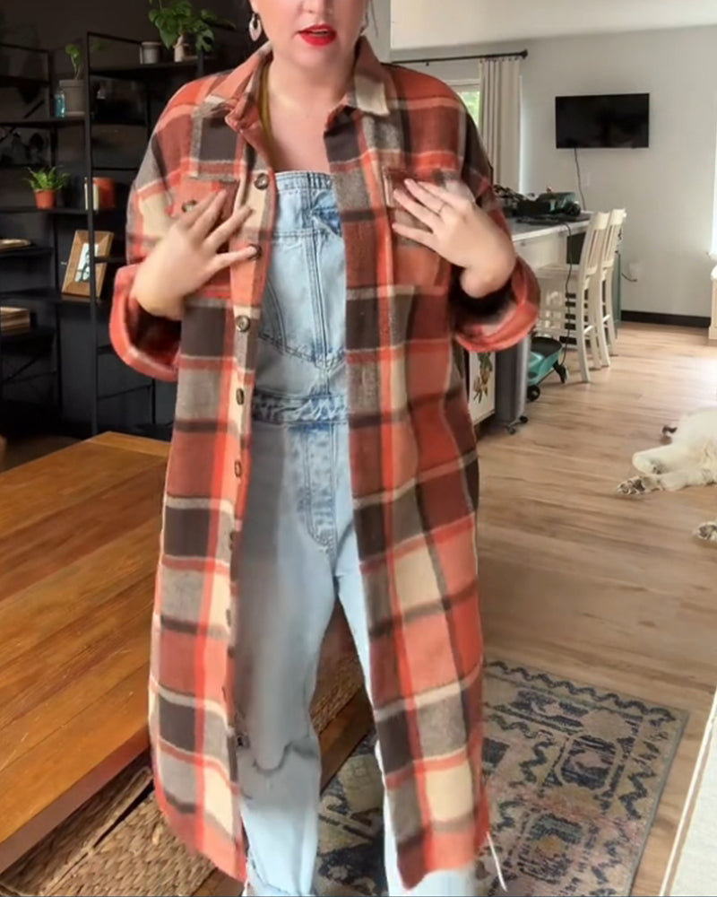 WW | Comfortable Long-Sleeved Coat