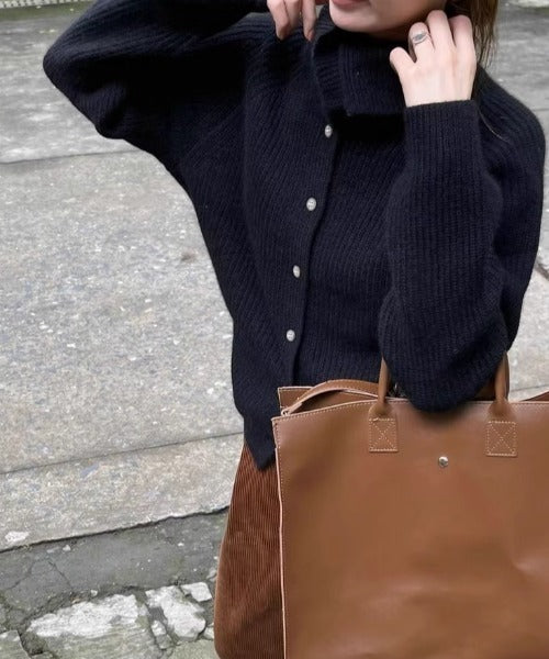 WW | Rollkragenpullover aus Wolle und Kaschmir