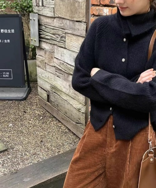 WW | Rollkragenpullover aus Wolle und Kaschmir
