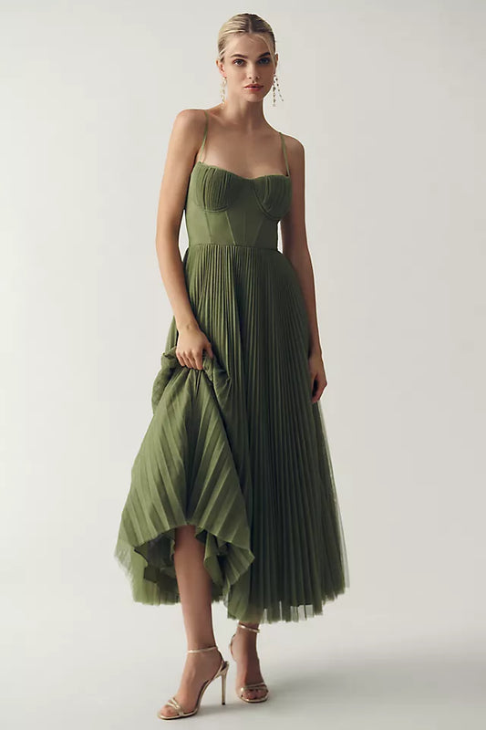 Lumira | Flowing Mesh Dress